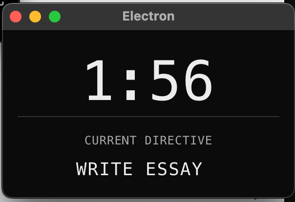 Overlord timer overlay